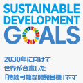 2030年に向けて世界が合意した「持続可能な開発目標」です